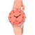 HRV New ORNG Analog Watch - For Girls