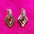 Designer 18K AD Indo Western Party Fashion Earrings