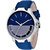 HRV New Stylish Leather Strap Color Blue- Watch - For Boys Watch - For Boys
