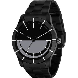 HRV SD-226-BL-BL The ART of SMILE ) MATTE BLACK SERIES Watch - For Men