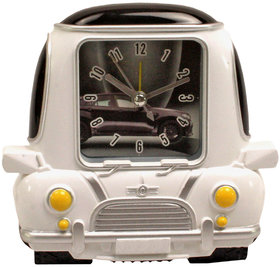 Table Desk Analog Clock with Alarm - 49.