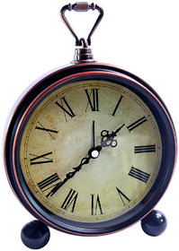 Table Desk Analog Clock with Alarm - 221.