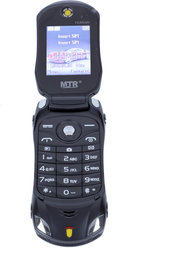 MTR Farari 1.77 Inches(4.49 cm) Display Dual Sim Feature Phone(Black Color)