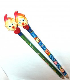 (Pack of 2) Shakalaka Boom Boom Extra-Long 15-Inch Pencils for Kids Fun, Art, Craft & Creative Gifting  Multicolor