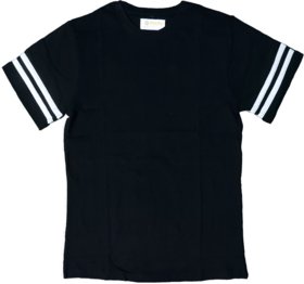 ZOOKS Unisex Cotton Black Half Sleeve T-Shirt
