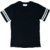 ZOOKS Unisex Cotton Black Half Sleeve T-Shirt