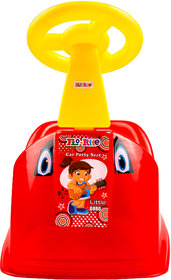 Florite Car Design Potty Seat for Baby, Potty Training Seat for Kids, Potty Chairs for Kids with Removable Bowl - Red