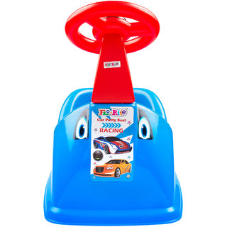 Florite Car Design Potty Seat for Baby, Potty Training Seat for Kids, Potty Chairs for Kids with Removable Bowl - Blue