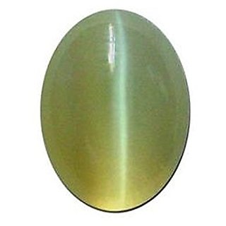 CEYLONMINE- Original Stone Cat's Eye /Lehsuniya 7.25 Ratti Stone For Unisex By CEYLONMINE