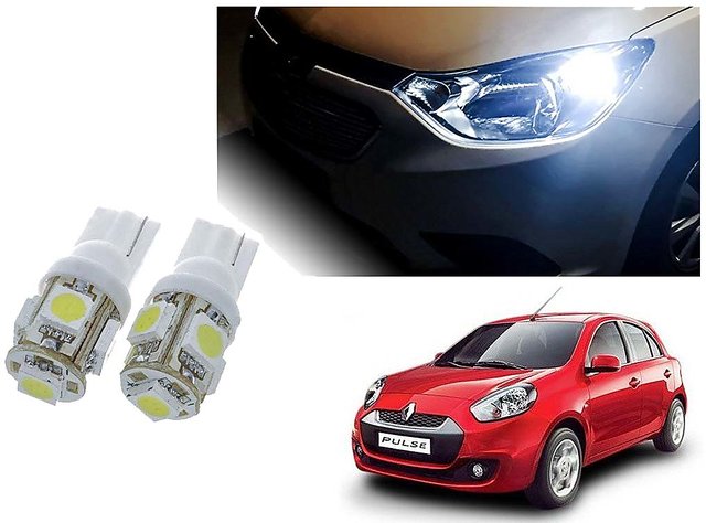 Buy Auto Addict Car T10 5 SMD Headlight LED Bulb for Headlights,Parking ...
