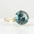 Astrological Stone Blue Topaz 6.25 Ratti Gold Plated Ring Original & Natural Stone  Ring By CEYLONMINE