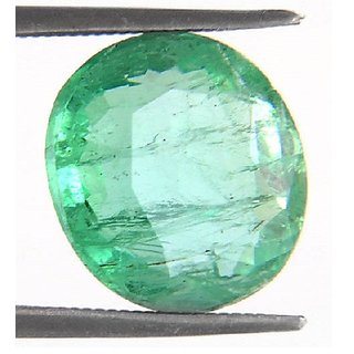 9.25 ratti Natural Emerald Stone Original & certified gemstone panna by Ceylonmine