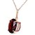Garnet pendant natural gomed Stone 7.25 Ratti Pendant Certified hessonite Pendant For Unisex BY Ceylonmine