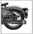 Dhe Best Bike Silencer Exaust Rocket Silencer Glasswool Front Chrome Bullet Exhaust Silencer Suitable BS3 & BS4 Model For Bullet Electra