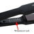 Professional Solid Smooth Ceramic Hair Straightener Antistatic Hairstyling Flat Iron Salon Approved Hair Styler Tool 50W