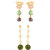 Voylla Exquisite Set of 2 Geometric Earrings