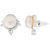 Voylla Silver Plated Combo Set of Pearl Earrings