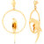 Voylla Origami Parrot on Swing Earrings