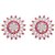 Voylla Spokes and Wheels Brass Earrings