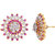 Voylla Spokes and Wheels Brass Earrings