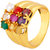 Dare by Voylla Navratan Extension Square Ring