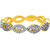 Voylla Lovely Ring With CZ Adornment For Women