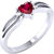 Voylla Solitaire Engagement Ring in Heart Motif
