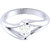 Voylla Elegant Rhodium Plated Ring