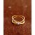 Voylla Gold Plated Band Style Ring