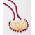 Voylla Attractive Necklace with Red Bead Chain