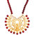Voylla Attractive Necklace with Red Bead Chain