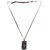 Dare by Voylla Cross Pendant With Leather Chain Combo