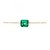 Natural Emerald Stone Rakhi/Bracelet Unheated  Untreated Stone Panna Rakhi By CEYLONMINE