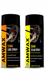 Amwax Chain Lube 150 ml + Chain C leaner 150 ml