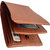 Eaglebuzz Branded Tan genuine wallet With 9 ATM Card Pocket