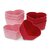 Skywalk Muffin Cupcake Mould Heart 6 piece