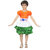 Kaku Fancy Dresses Tricolor Frock Costume For Independence Day/Republic Day - Tricolor, For Girls