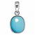 Natural Turquoise/Firoza 6.25 Ratti Stone Pendant LAb Certified  Original Firoza Silver Plated Pendant BY CEYLONMINE