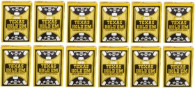 Copag Texas Hold'Em Plastic Poker Playing Cards for Poker games / party - Pack of 12