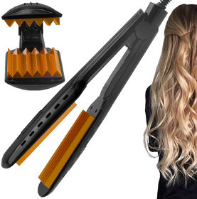 Women Hair Care Curler Curl Curling Iron Rod Brush Styler Straightener - CR51.