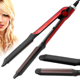 V  G Women Hair Care Curler Curl Curling Iron Rod Brush Styler Straightener - CR49.