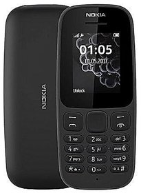 (Refurbished) Nokia 105 (Single Sim, 1.8 inches Display) _Superb Condition, Like New
