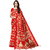 Phoenix Retail's Red Colored Art Silk Saree With Tessels And Blouse Piece