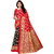 Phoenix Retail's Red Colored Kalamkari Maysore Silk Saree With Blouse Piece