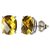 Natural Pukhraj/Yellow Sapphire Earring Precious & Effective Stone Stud Earring By CEYLONMINE