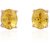 Pukhraj Stone Earring Lab Certified  natural Yellow Sapphire Precious Stone Earring By CEYLONMINE