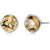 Natural Yellow sapphire Earring Original & Precious stone Pukhraj Stud Earring By CEYLONMINE