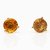 Precious Stone Pukhraj Earring Unheated & Certified Stone Yellow Sapphire Gold Plated Earring By CEYLONMINE