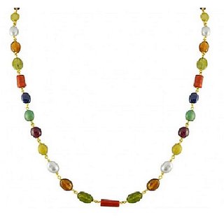 Navaratna Gemstone Beads Mala For Astrological Purpose By Ceylonmi