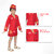 Kaku Fancy Dresses Air Hostress,Our Helper Costume For Kids School Annual function/Theme Party/Competition